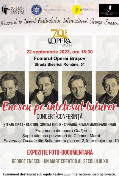 Concert-Conferință Enescu pe înțelesul tuturor